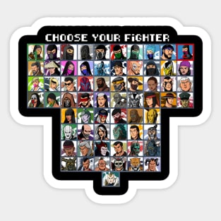 mortal kombat Sticker